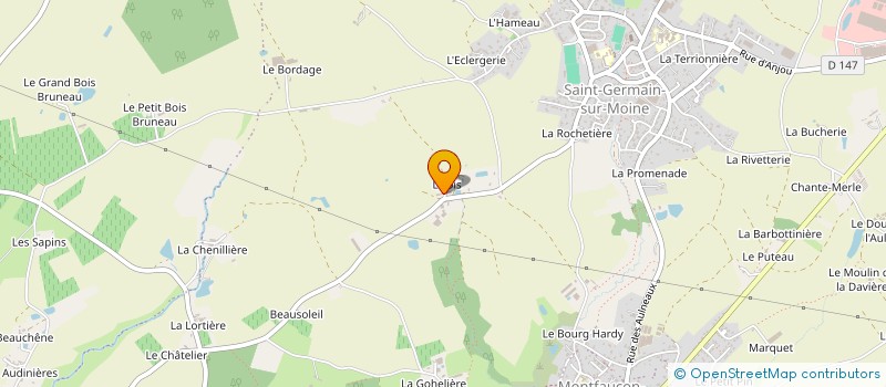 localisation de l'entreprise G3C à SEVREMOINE