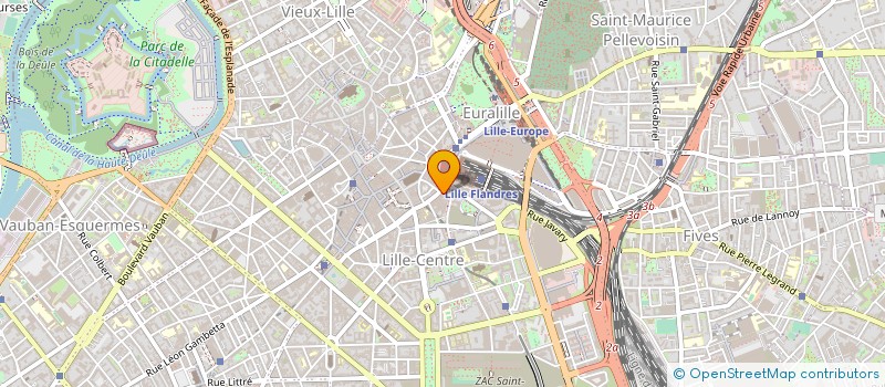 localisation de l'entreprise G3C DIFFUSION à LILLE