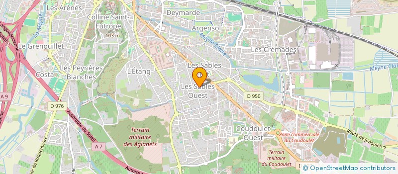 localisation de l'entreprise G3C IMMO  ORANGE