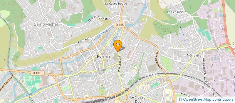 localisation de l'entreprise G3C INGENIERIE à EVREUX