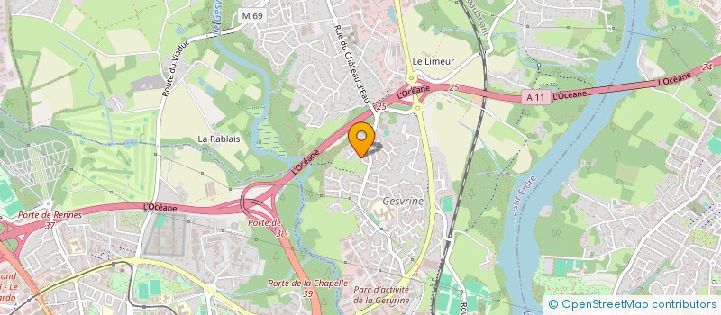 localisation de l'entreprise G3D à SAINTE-PAZANNE