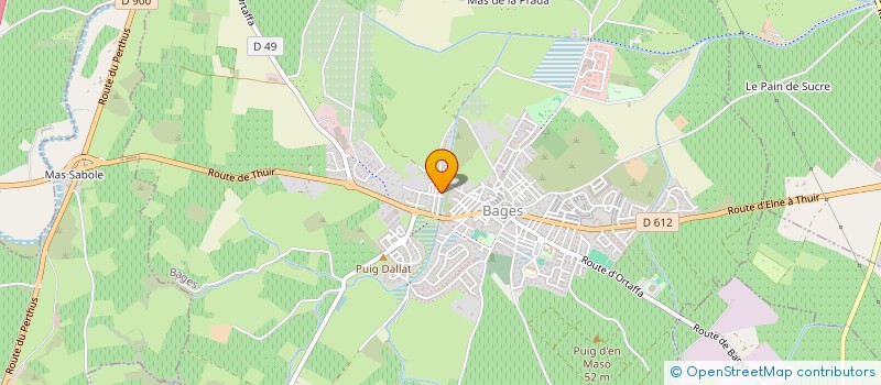 localisation de l'entreprise G3J1 à BAGES