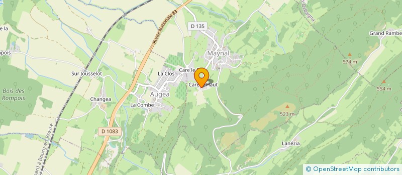 localisation de l'entreprise G3LOISIRS à MAYNAL