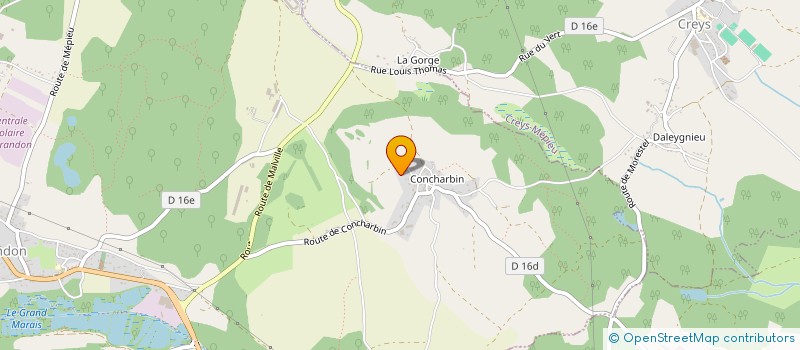 localisation de l'entreprise G3MI à ARANDON-PASSINS