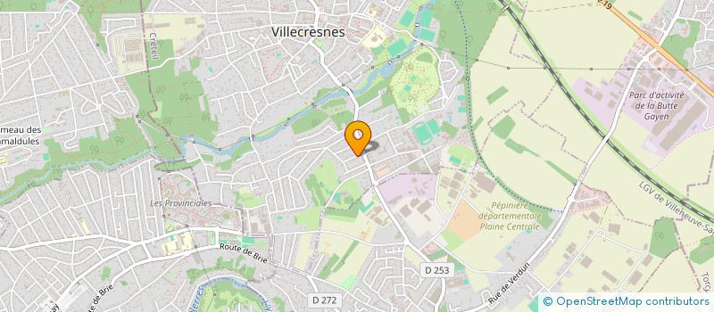 localisation de l'entreprise G3PR  VILLECRESNES