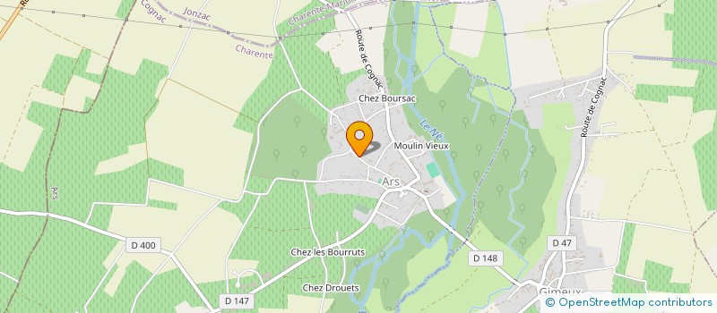 localisation de l'entreprise G3R à ARS