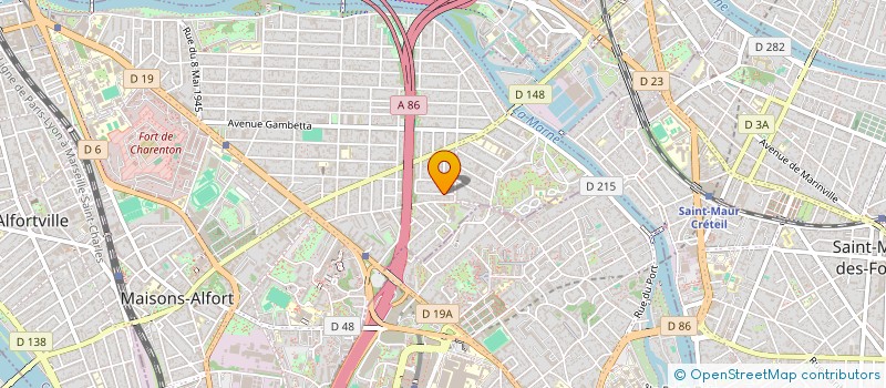 localisation de l'entreprise G3S à MAISONS-ALFORT