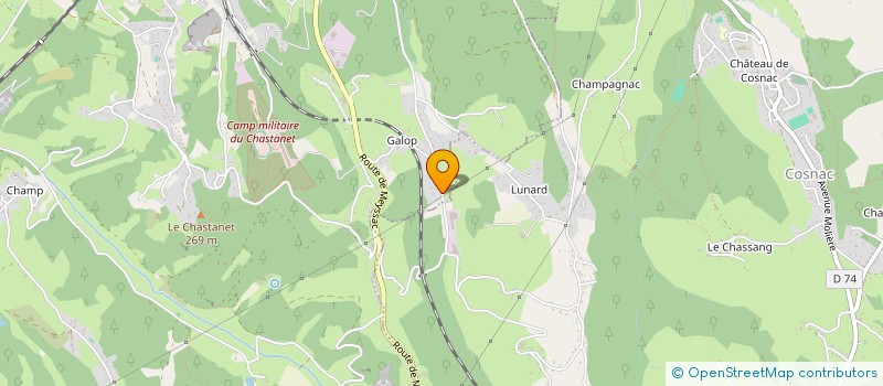 localisation de l'entreprise G3SLP  BRIVE-LA-GAILLARDE