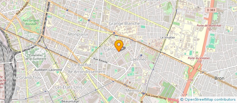 localisation de l'entreprise G3W  LYON