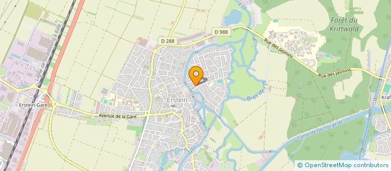 localisation de l'entreprise G4  ERSTEIN
