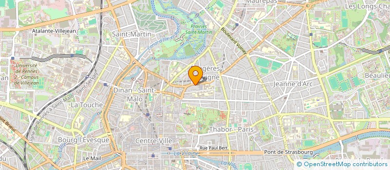 localisation de l'entreprise G4 FINANCES  RENNES