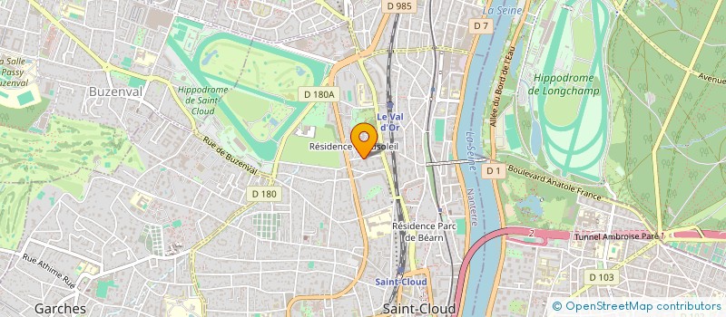 localisation de l'entreprise G4F  SAINT-CLOUD