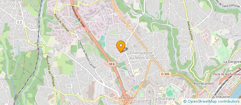 localisation de l'entreprise G4L  CHAMPAGNE-AU-MONT-D'OR