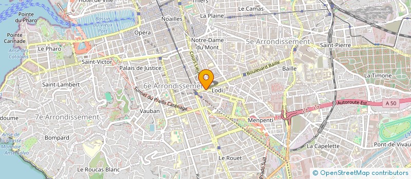 localisation de l'entreprise G4M  MARSEILLE