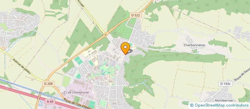 localisation de l'entreprise G4M à BOURGOIN-JALLIEU