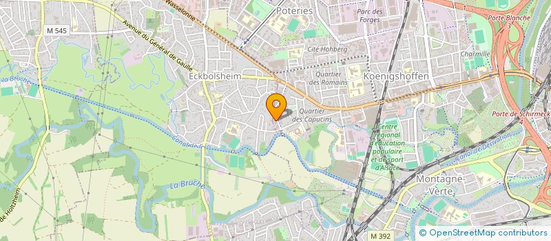 localisation de l'entreprise G4M3 SAS  STRASBOURG