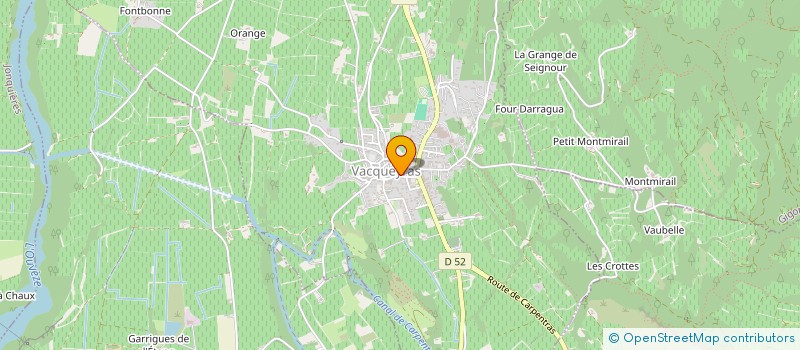 localisation de l'entreprise G4P  VACQUEYRAS