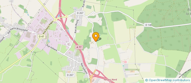 localisation de l'entreprise G4R FRANCE  VARENNES-VAUZELLES