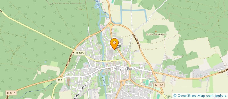 localisation de l'entreprise G4S à MILLY-LA-FORET