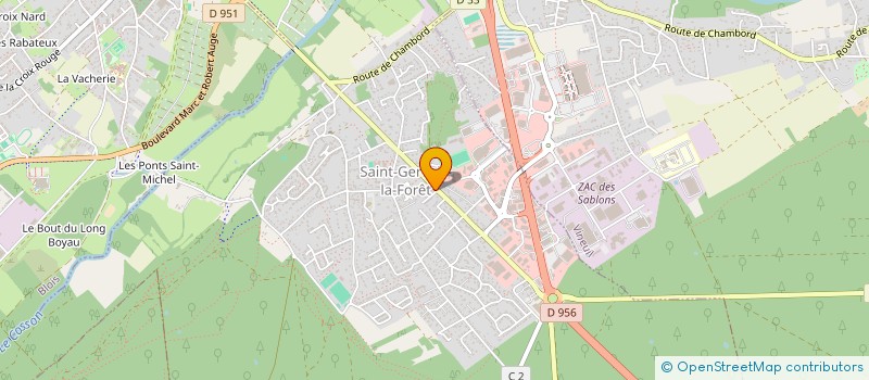 localisation de l'entreprise G5  SAINT-GERVAIS-LA-FORET