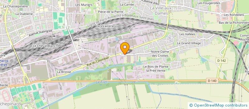 localisation de l'entreprise G5  SAINT-PIERRE-DES-CORPS