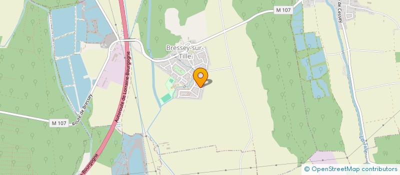 localisation de l'entreprise G5  BRESSEY-SUR-TILLE