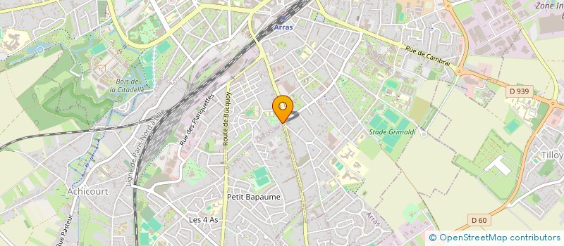 localisation de l'entreprise G5 GRAND EST à ARRAS