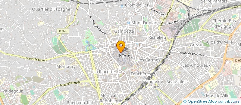 localisation de l'entreprise G5 LANGUEDOC  NIMES