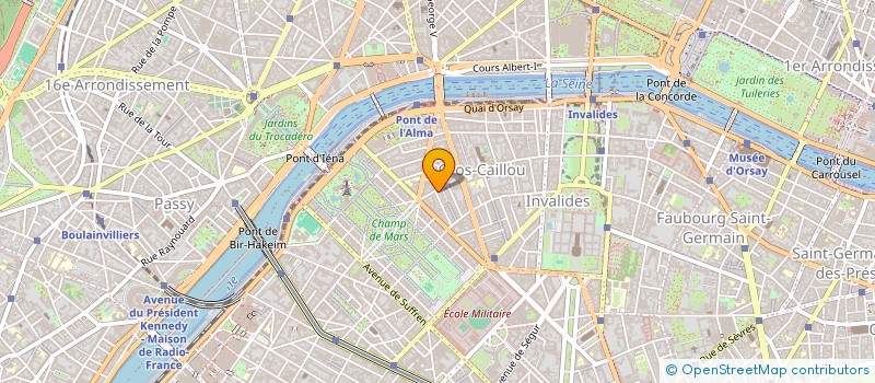 localisation de l'entreprise G5I  PARIS