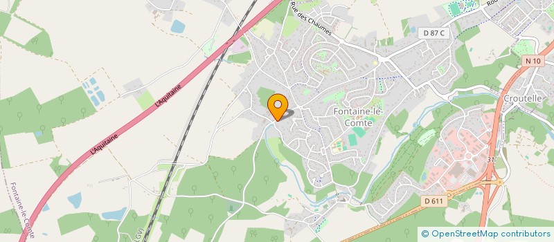 localisation de l'entreprise G6 EN BRIGADE  FONTAINE-LE-COMTE