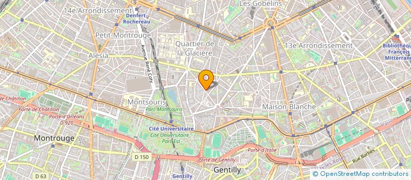 localisation de l'entreprise G6H7L8  PARIS