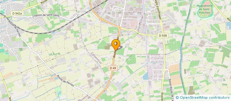 localisation de l'entreprise G7  CARPENTRAS