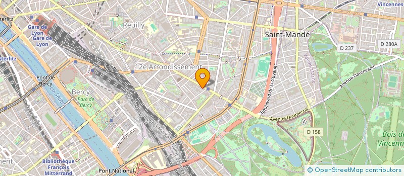 localisation de l'entreprise G7 DE TABLE  PARIS