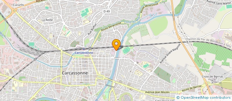 localisation de l'entreprise G7 GROUP  CARCASSONNE