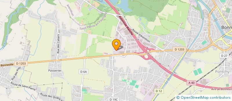 localisation de l'entreprise G7 IMMOBILIERE RHONE  SAINT-PIERRE-EN-FAUCIGNY