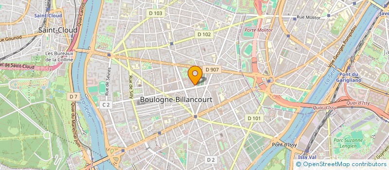 localisation de l'entreprise G8 DISTRIBUTION à BOULOGNE-BILLANCOURT