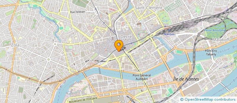 localisation de l'entreprise GA CERTIFICATION à NANTES
