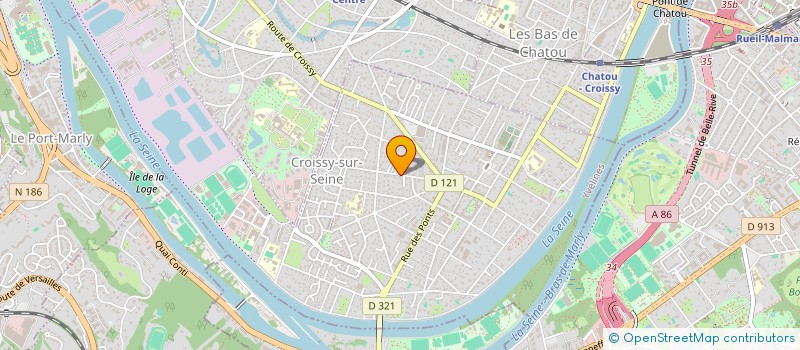 localisation de l'entreprise GA CONSEILS  CROISSY-SUR-SEINE