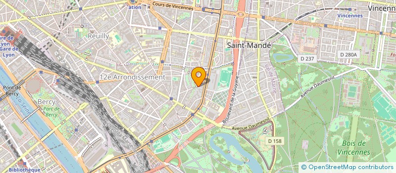 localisation de l'entreprise GA EXPO CONSEIL  PARIS