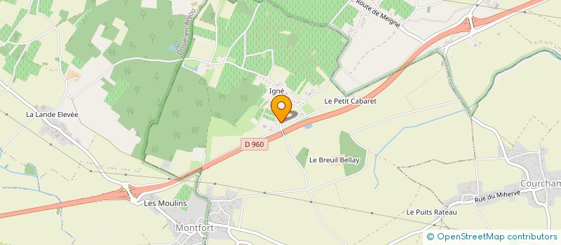 localisation de l'entreprise GA INVEST  CIZAY-LA-MADELEINE