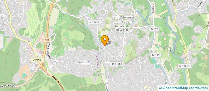 localisation de l'entreprise GA INVEST  MONTPELLIER