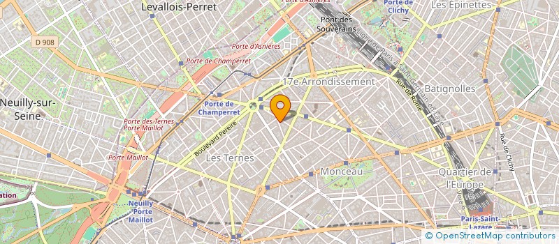 localisation de l'entreprise GA INVEST  PARIS