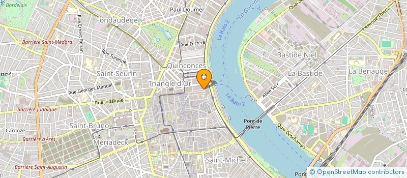 localisation de l'entreprise GA.JU  BORDEAUX