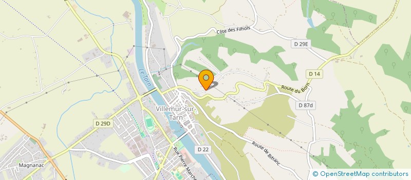 localisation de l'entreprise GA-LA-NO  VILLEMUR-SUR-TARN