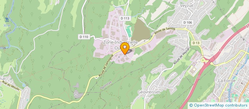 localisation de l'entreprise GA LOCATION à OYONNAX
