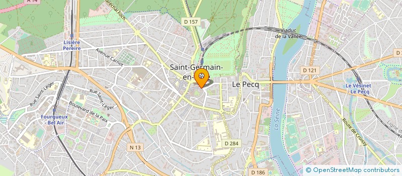 localisation de l'entreprise GA.MA à SAINT-GERMAIN-EN-LAYE