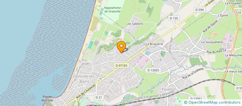 localisation de l'entreprise GA MA RO  DONVILLE-LES-BAINS