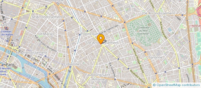 localisation de l'entreprise GA PARIS SAS  PARIS