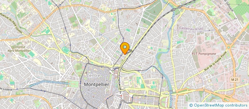 localisation de l'entreprise GA PATRIMOINE à MONTPELLIER