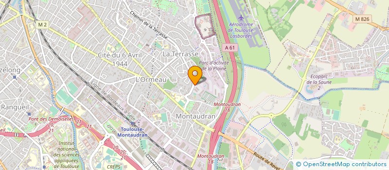 localisation de l'entreprise GA PROMOTION à TOULOUSE